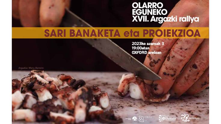 Olarro Eguneko argazki rallyaren sari banaketa eta proiekzioa