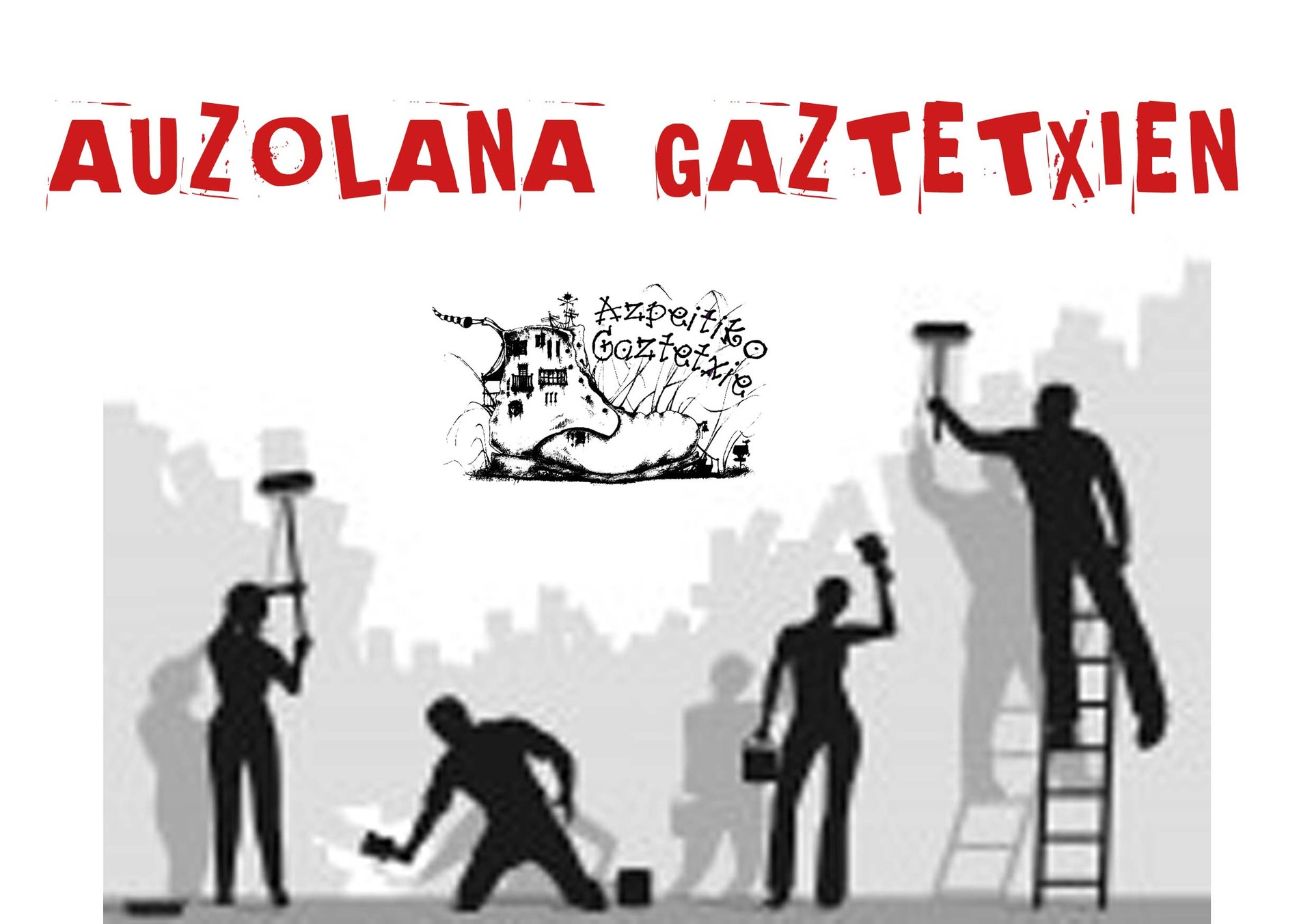 Auzolana izango da zapatuan gaztetxean