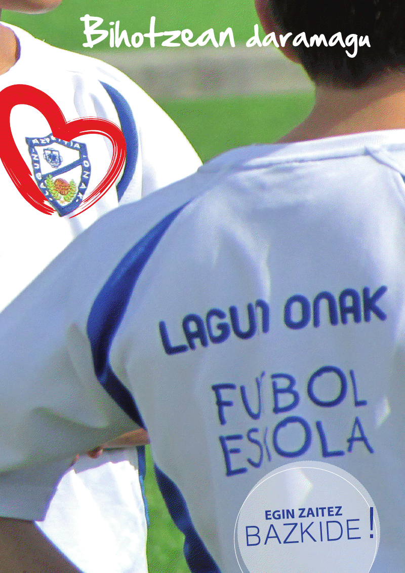 Bazkidetza kanpainari ekingo dio Lagun Onakek asteburuan