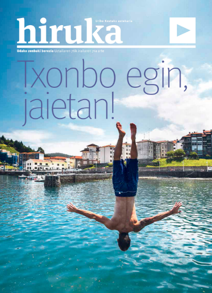 Hiruka astekariaren ‘Txonbo egin’, portadarik onena