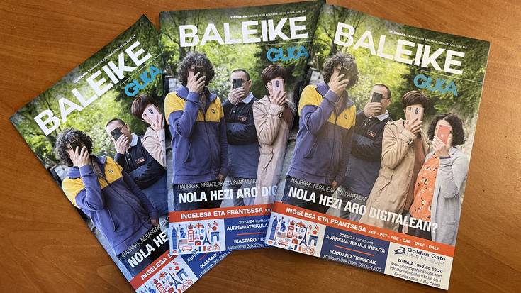 Hasi dira banatzen ekaineko 'Baleike' aldizkaria