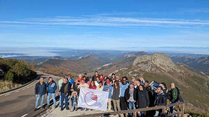 Beste bi geoparkeetako kideekin bildu dira Deba, Mutriku eta Zumaiako udaletako hainbat ordezkari