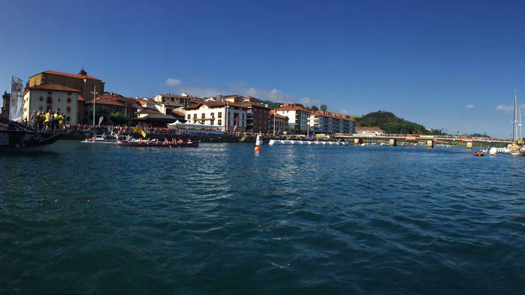 Getaria-Zarautz bosgarren, Eusko Tren Ligako lehen sailkatze proban