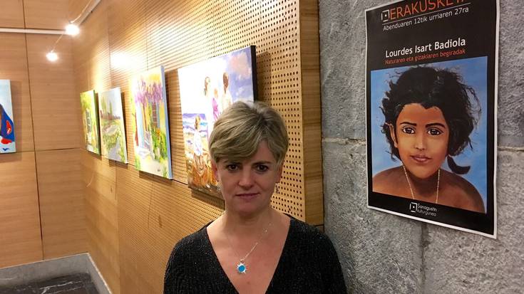 Erakusketa: 'Naturaren eta gizakiaren begiradak' (Lourdes Isart)