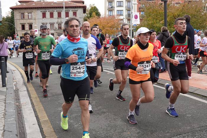 Behobia-Donostia lasterketara joateko autobusa jarri dute