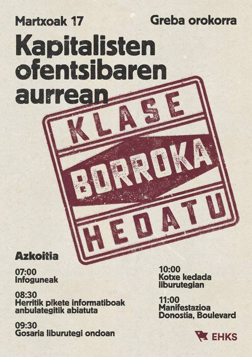 Greba orokorra Azkoitian