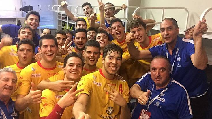 Jubenil mailako espainiar selekzioak Danimarka izango du aurkari final-laurdenetan