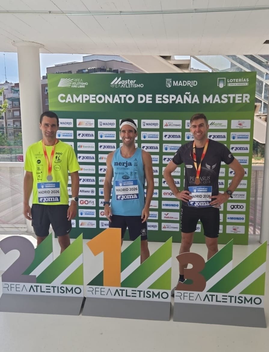 Iturralde, txapeldunorde Espainiako Master Atletismo Txapelketan