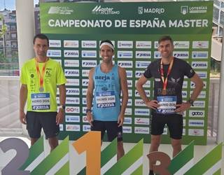 Iturralde, txapeldunorde Espainiako Master Atletismo Txapelketan