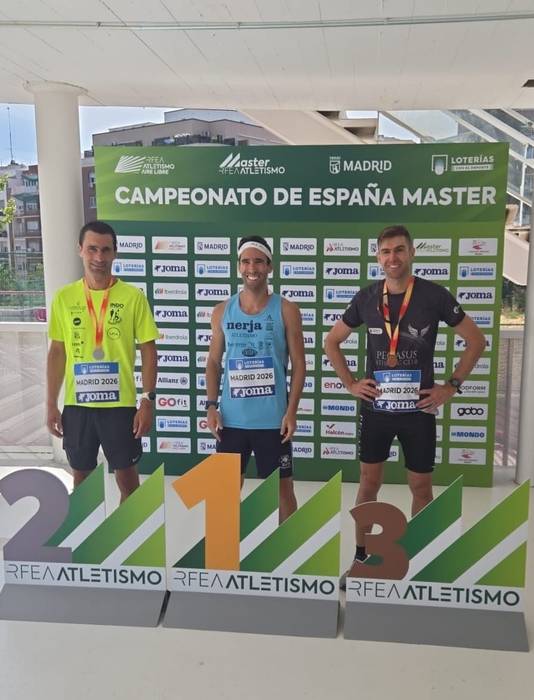 Iturralde, txapeldunorde Espainiako Master Atletismo Txapelketan