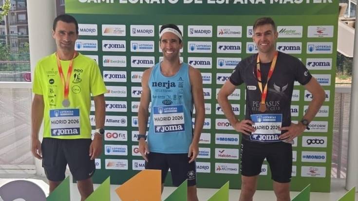 Iturralde, txapeldunorde Espainiako Master Atletismo Txapelketan