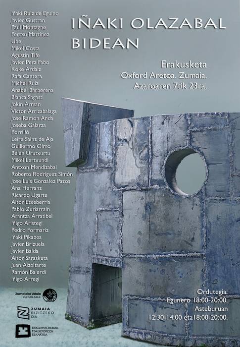 Erakusketa: Iñaki Olazabal bidean