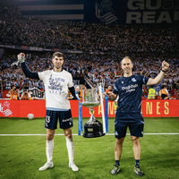 Realeko Unai Marrero eta Oier Agirrezabalagari harrera ekitaldia