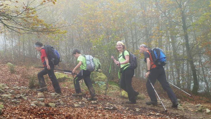 Iganderako mendi buelta Inda Mendirekin