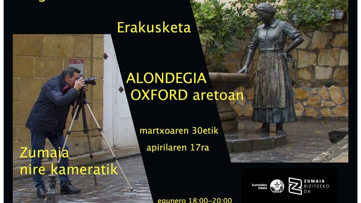 Angel Olabarriaren erakusketa: 'Zumaia nire kameratik'