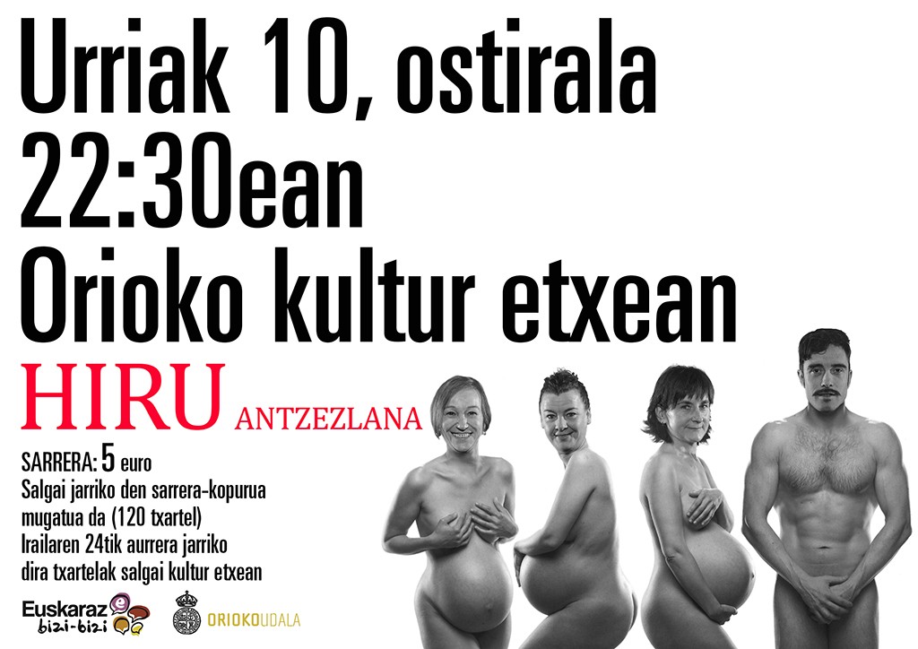 Kartelak: HIRU antzezlana