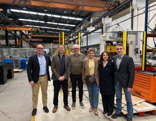 Erlo Groupen izan dira Andueza eta Azkoitia