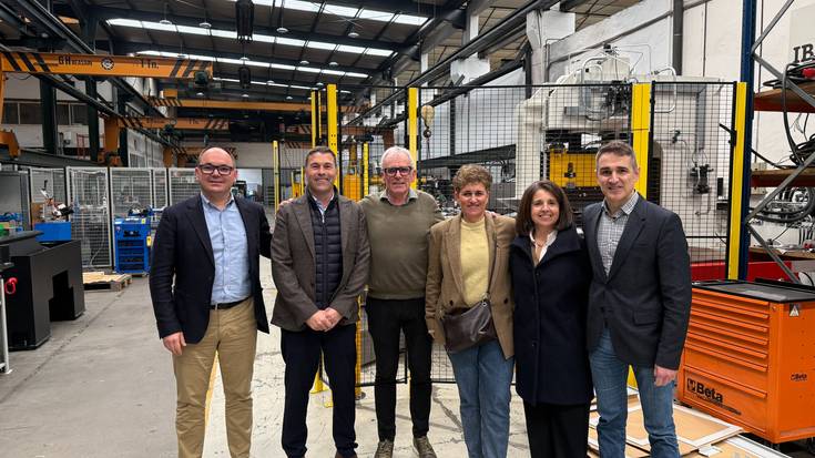 Erlo Groupen izan dira Andueza eta Azkoitia