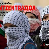 Elkarretaratzea: 'Genozidioa gelditu. Israeli boikota'