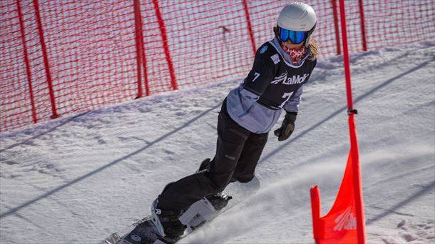 Irati Idiakezek beste urre bat irabazi du Snowboard egokituko Munduko Txapelketan