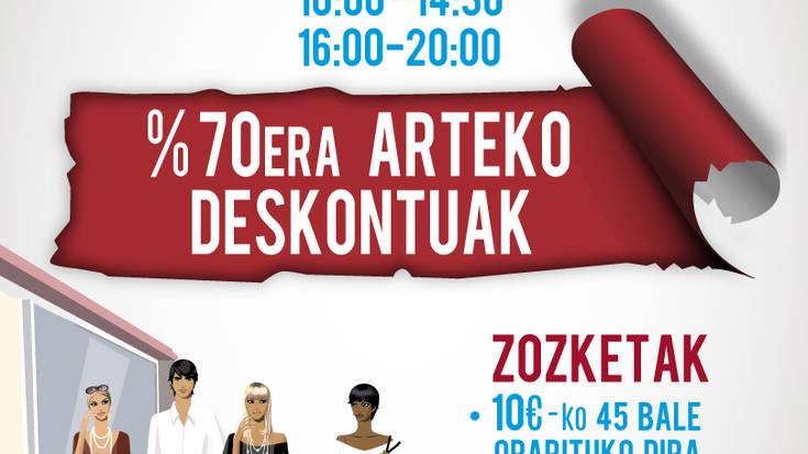 Merke Azoka egingo dute asteburuan herriko hainbat merkatarik