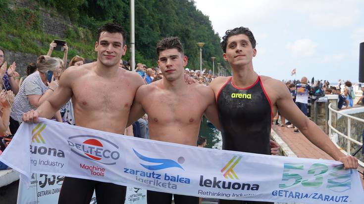 Mario Mendez eta Candela Sanchez nagusitu dira Zarautz-Mollarri-Zarautz proban