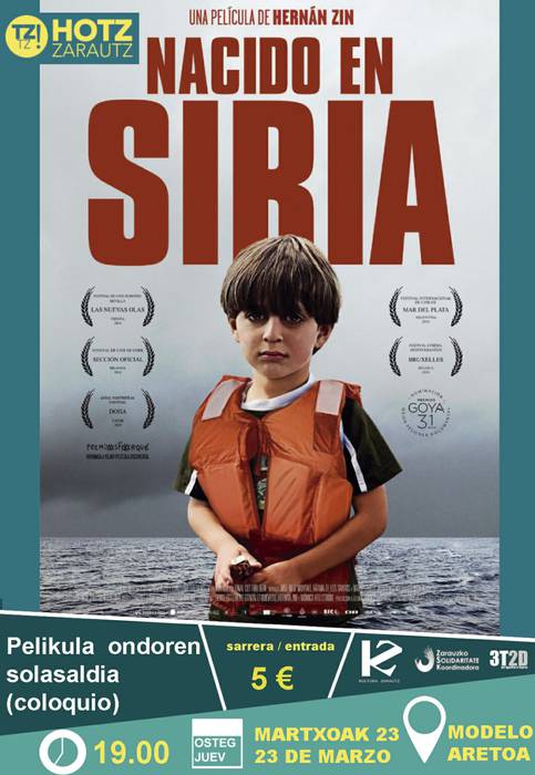 'Nacido en Siria' filma