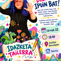 Idazketa tailerra: 'Asmatu dezaegun ipuin bat!'