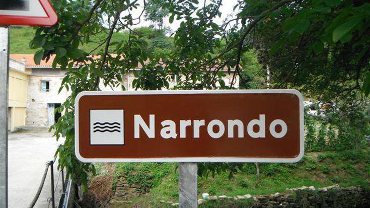 IRUDIA: Aldatu dute Narrondoko seinalea