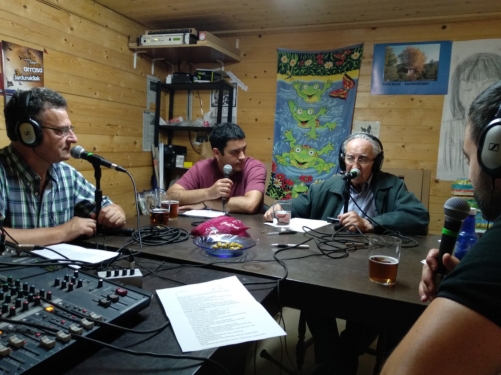 Javier Azpitarte 'Imuntzo' protagonista, Zakel Zaltuk irratsaioko ikasturteko lehen saioan