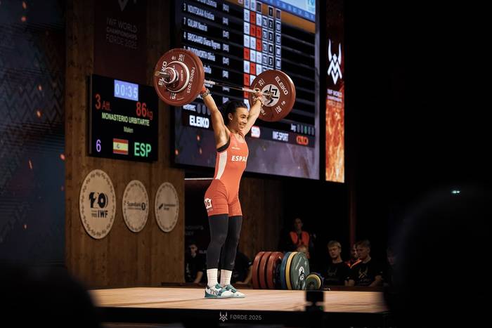 Malen Monasteriok Espainiako marka berriak lortu ditu Munduko Txapelketan