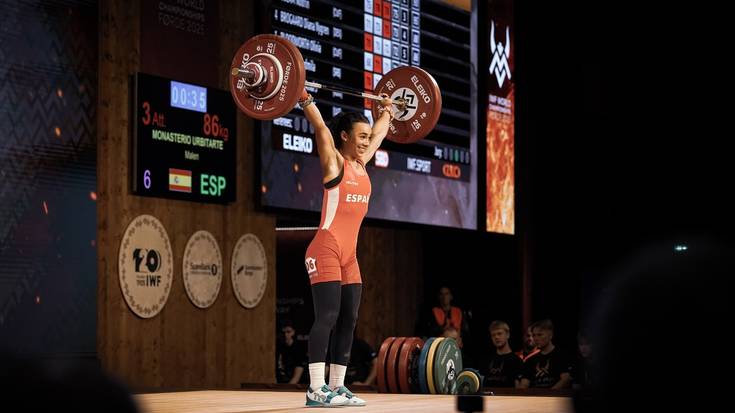 Malen Monasteriok Espainiako marka berriak lortu ditu Munduko Txapelketan