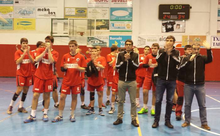 Lehen urratsa egin du Pulpok Basauriri irabazita