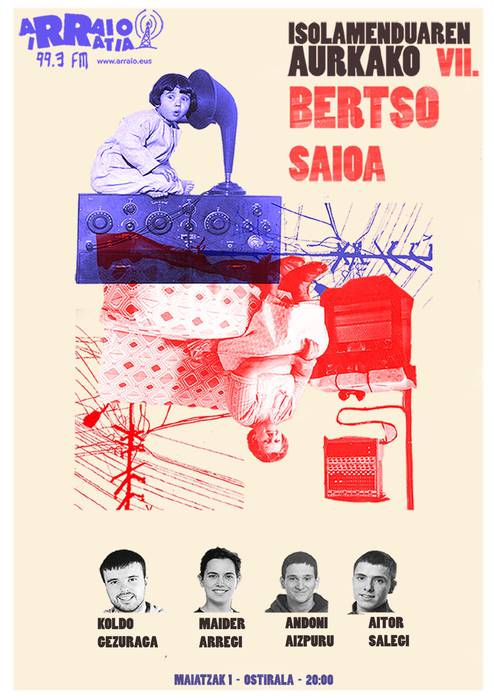 Isolamenduaren Aurkako VII. Bertso Saioa egingo dute bihar