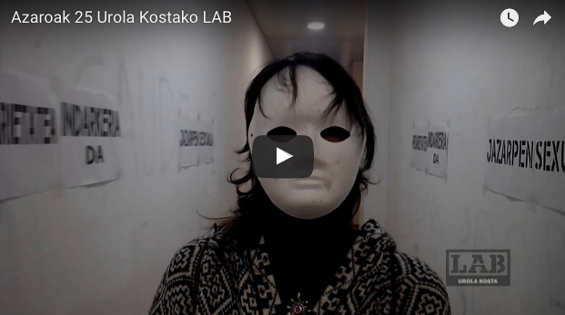 Biolentzia matxistaren aurkako bideoa egin du Urola Kostako LABek