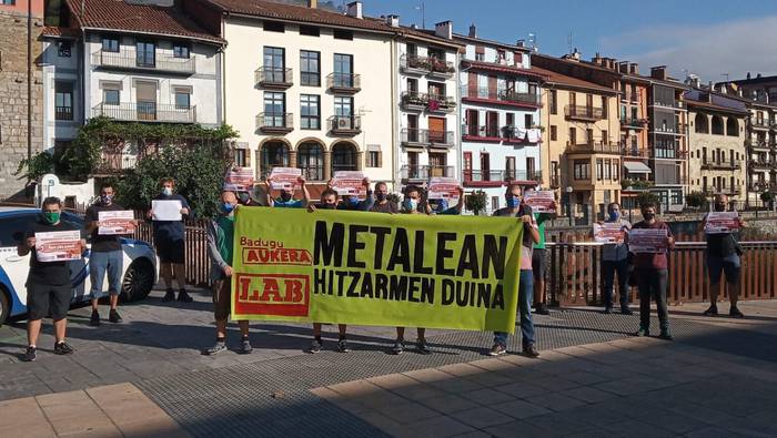 Metalgintzako langileek auto karabanak egingo dituzte bihar eta etzi
