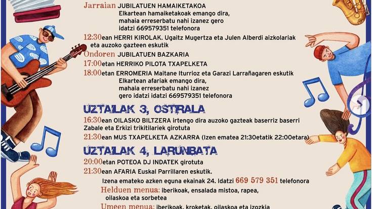 San Pedro jaiak Andatzan