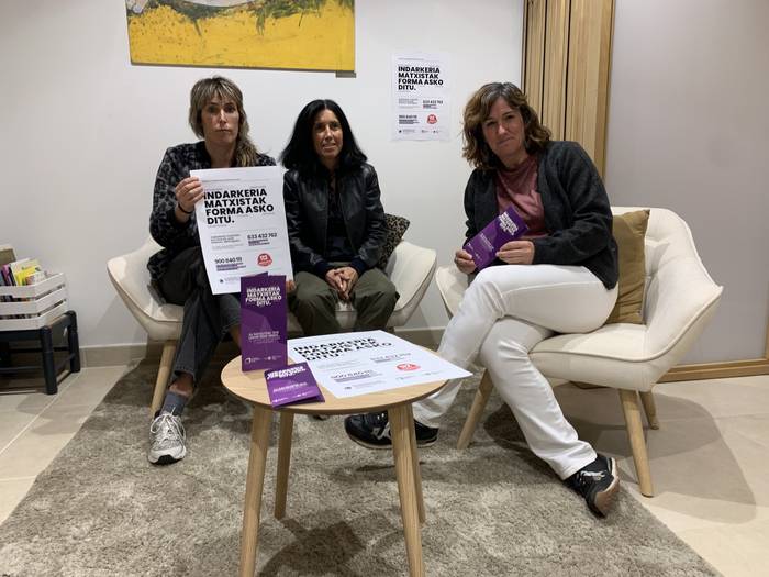 Indarkeria matxistaren beste 25 kasu artatu dituzte aurten Zumaian