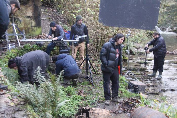 'Errementari' filmatzen ari dira Agorregin