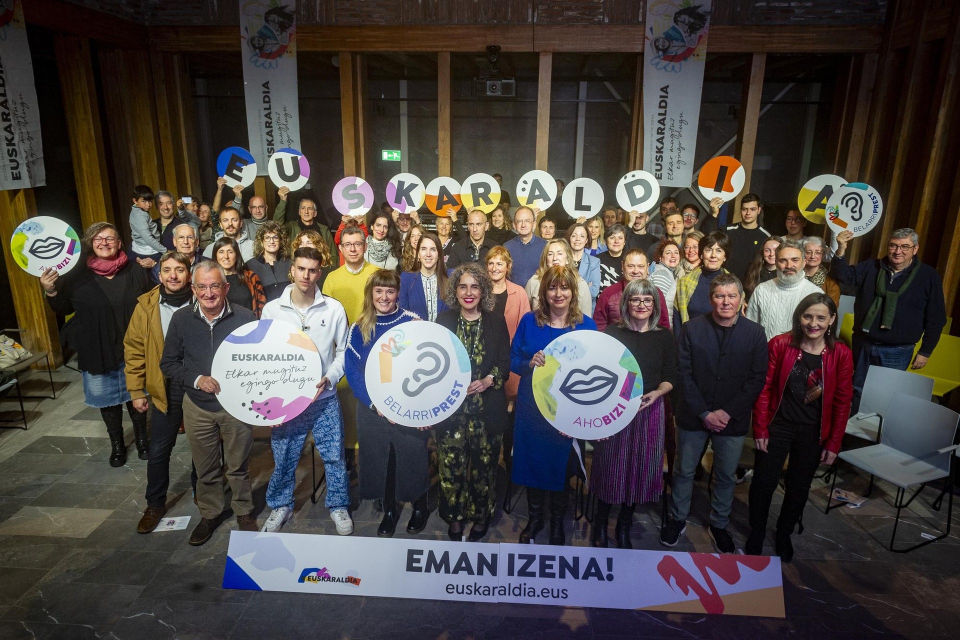 Zabaldu dute Euskaraldirako norbanakoen izen ematea
