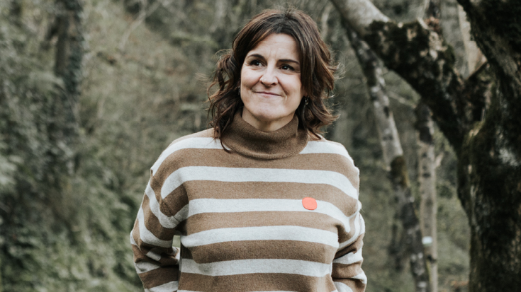 Garaiko elikadura Amaia Aierberekin, Merkatu plazan