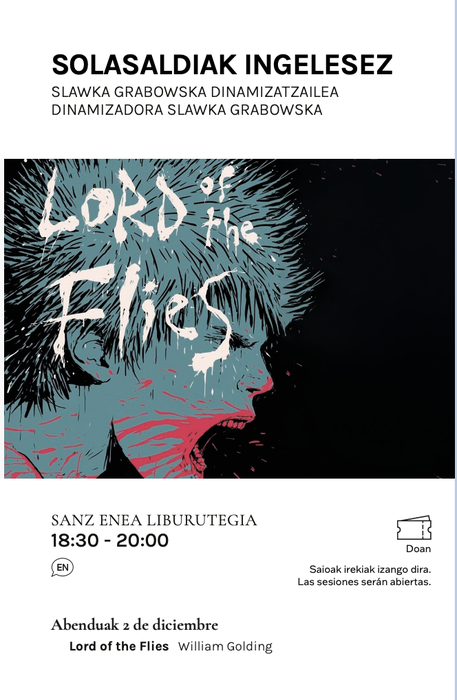 Solasaldia: 'Lord of the Flies' liburuaz solasaldia, Slawka Grabowskarekin