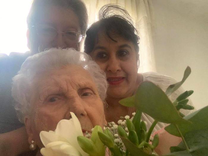 100 urte bete ditu Maria Aranzazu Oiartzabal Aranberri zarauztarrak