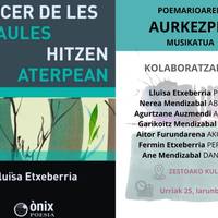 'Hitzen aterpean' poemarioaren aurkezpena