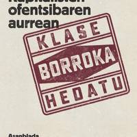 Asanblada: 'Kapitalisten ofentsiben aurrean, klase borroka hedatu'
