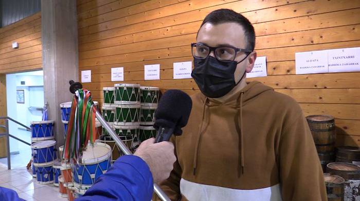 Azkoitiarrak, danborradarako prest eta gogotsu