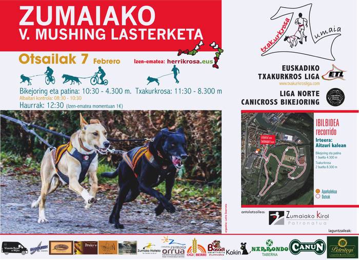 Basustagainean jokatuko da aurtengo Zumaiako txakurkrosa
