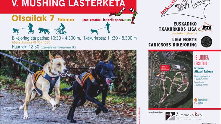 Basustagainean jokatuko da aurtengo Zumaiako txakurkrosa