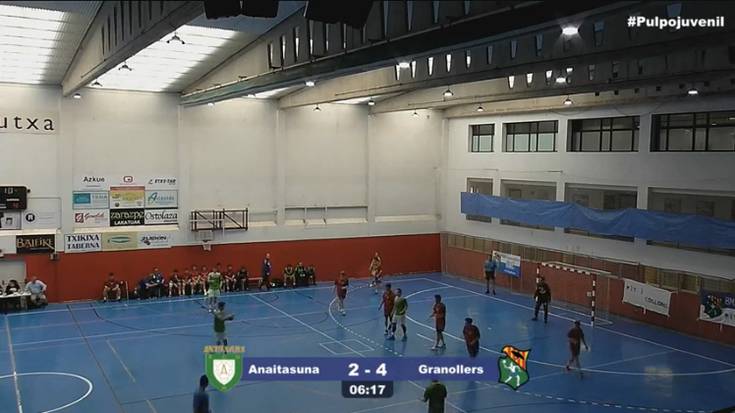 ZUZENEAN: Anaitasuna-Granollers eskubaloi partida