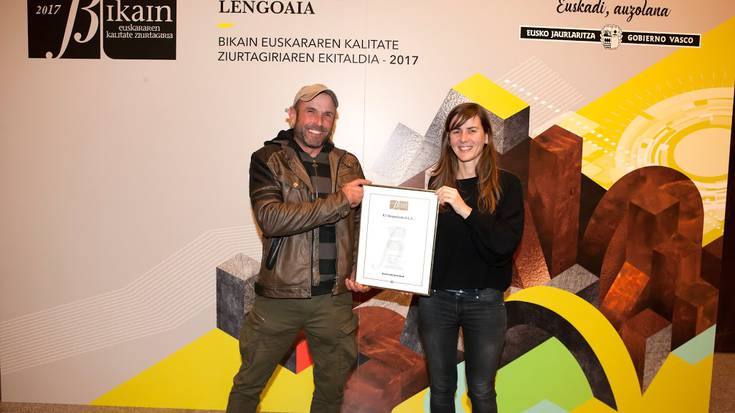 Kimu Batek urrezko Bikain ziurtagiria lortu du